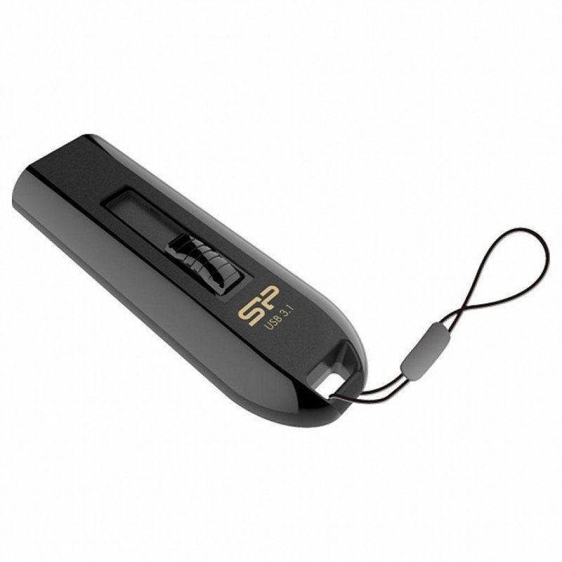 Silicon Power 32GB Blaze B21, USB 3.2 Gen 1, Black - SP032GBUF3B21V1K