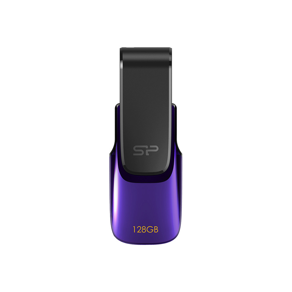 Silicon Power 128GB Blaze B31, USB 3.2 Gen 1, Purple - SP128GBUF3B31V1U Silicon Power 128GB Blaze B31, USB 3.2 Gen 1, Purple - SP128GBUF3B31V1U