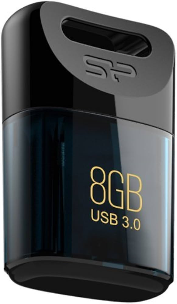 Silicon Power 8GB Jewel J06, USB 3.2 Gen 1, Blue - SP008GBUF3J06V1D