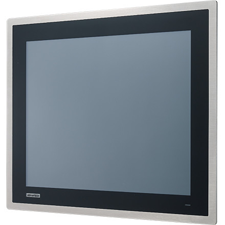 Advantech B+B SmartWorx 15inch Xga Industrial Monitor With Resistive Touch Control, Direct Vga, Dp Ports, And 304 Stainless Steel Front Bezel - Lcd Display - Flat - 1024 X 768 - 500 Cd/m2 - 2500: 1 - 4: 3 - FPM-815S-R6AE