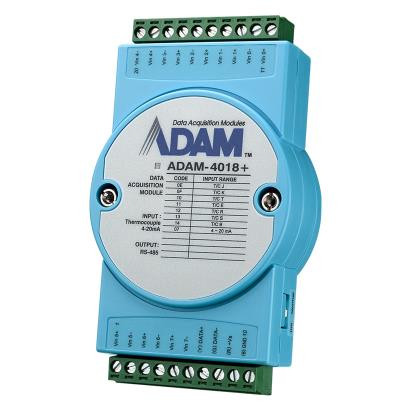 Advantech B+B SmartWorx 8-Ch Thermocouple Input Module w/ Modbus - ADAM-4018+-E