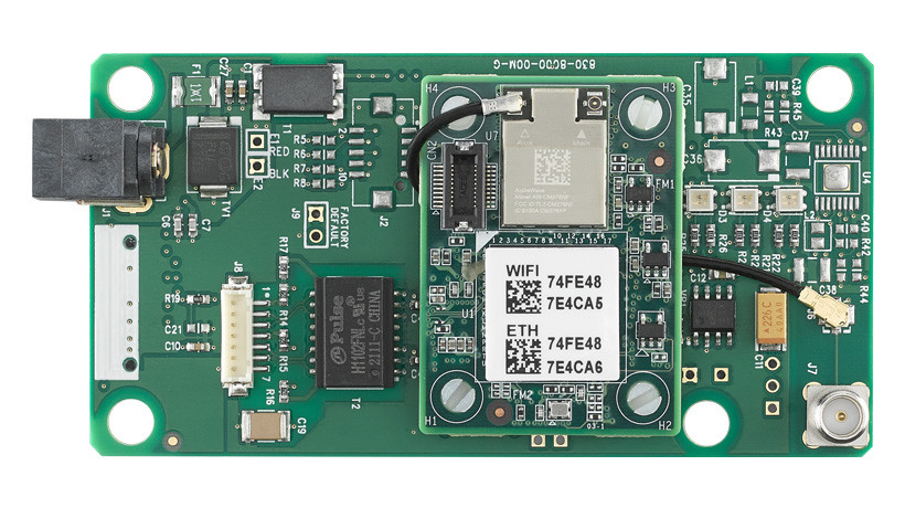Advantech B+B SmartWorx Bridge, Wireless, 100Mbps, Fast Ethernet, IEEE 802.11 A/B/G/N, Networking, 1 Port, 2.4GHz, 5GHz – ABDNA-ER-DP-553