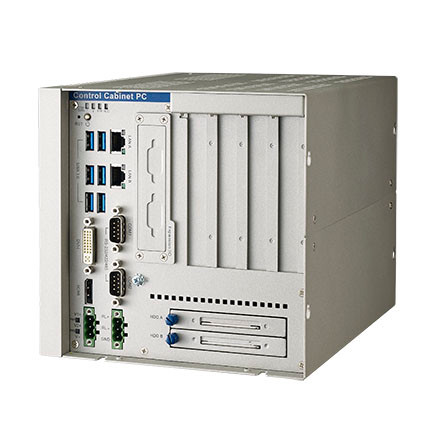 Advantech B+B SmartWorx High-Performance Fanless Control Cabinet PC, Intel 6th Gen Core i7/i5/i3, QM170 Chipset, 6x USB 3.0, 2x GigaLAN, 2x RS-232/422/485 – UNO-3285G-654BE