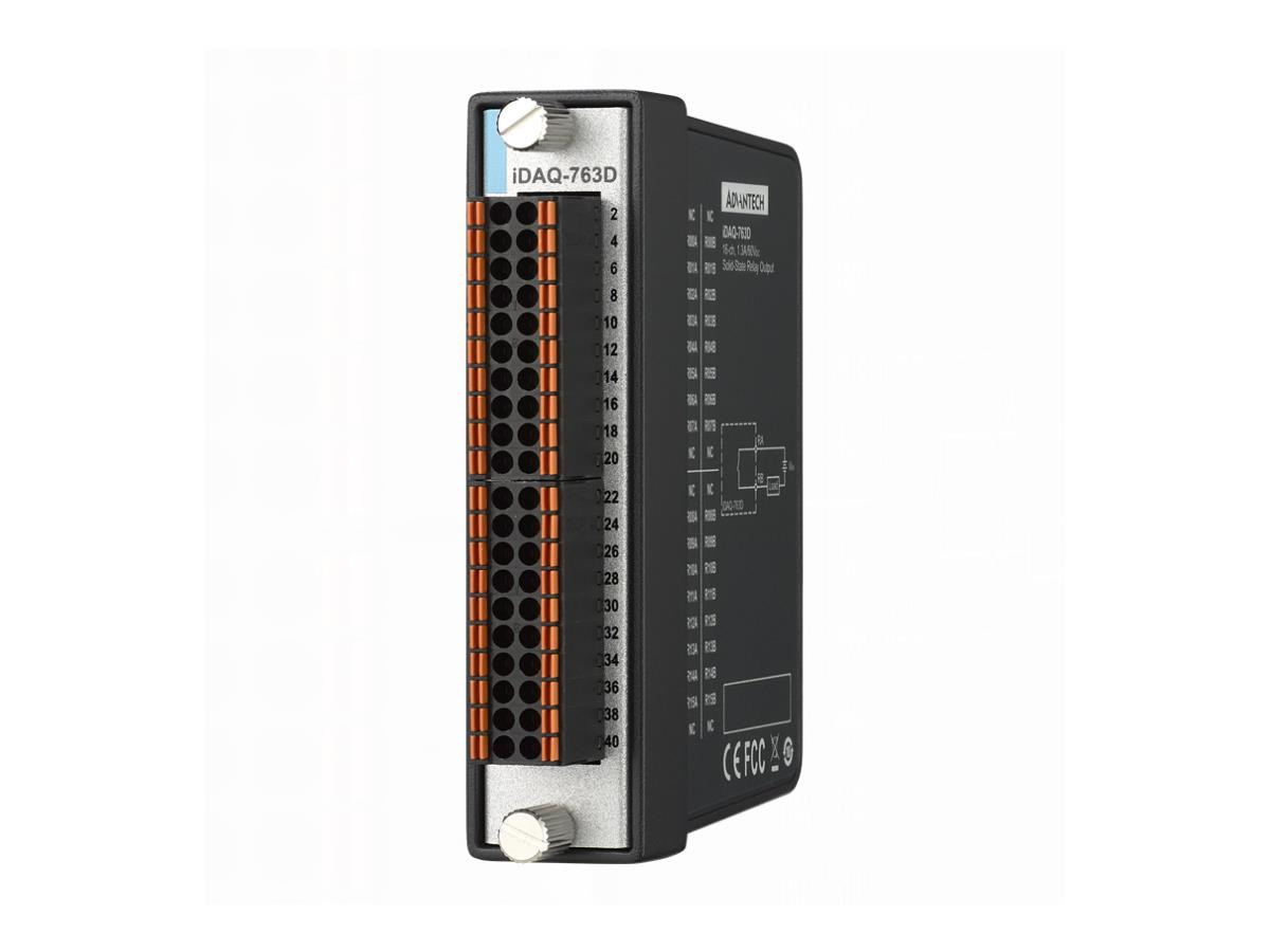 Advantech B+B SmartWorx Idaq Module - 600vrms Isolation For Relay Outputs; Supports Buffered Update Rates Up To 500hz - IDAQ-763D-AE