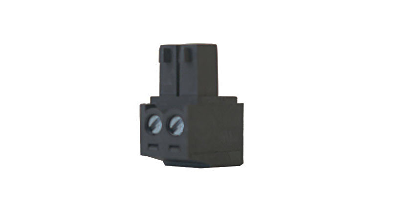 Advantech B+B SmartWorx Terminal Block - 2-position terminal block (1 quantity), Screw type, pluggable, 3.5 mm, Euro, right angle - BB-TBKT7