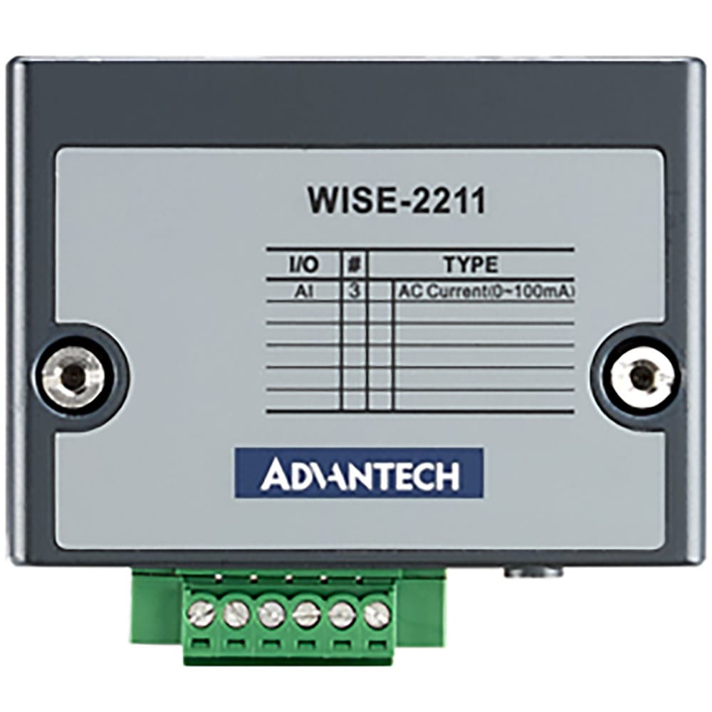 Advantech B+B SmartWorx LPWAN Self-Powered Analog Input Module, Sub-GHz, DC Output – WISE-2211-NA