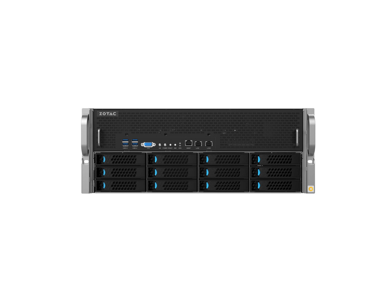 Zotac 4U Dual AMD CPU Rack Mount GPU Server (barebone) - ZRS-9220M4