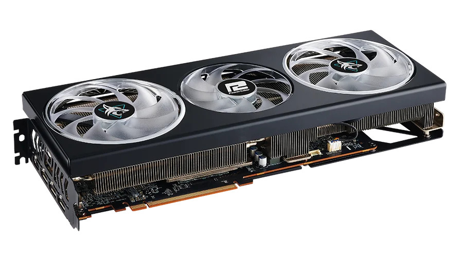 PowerColor Hellhound AMD Radeon RX 7700 XT 12GB GDDR6 - AMD FreeSync Technology - Radeon Anti-Lag - AMD RDNA 3 Architecture with Hardware Raytracing - AMD FidelityFX Super Resolution 3 Technology- RX7700XT 12G-L/OC
