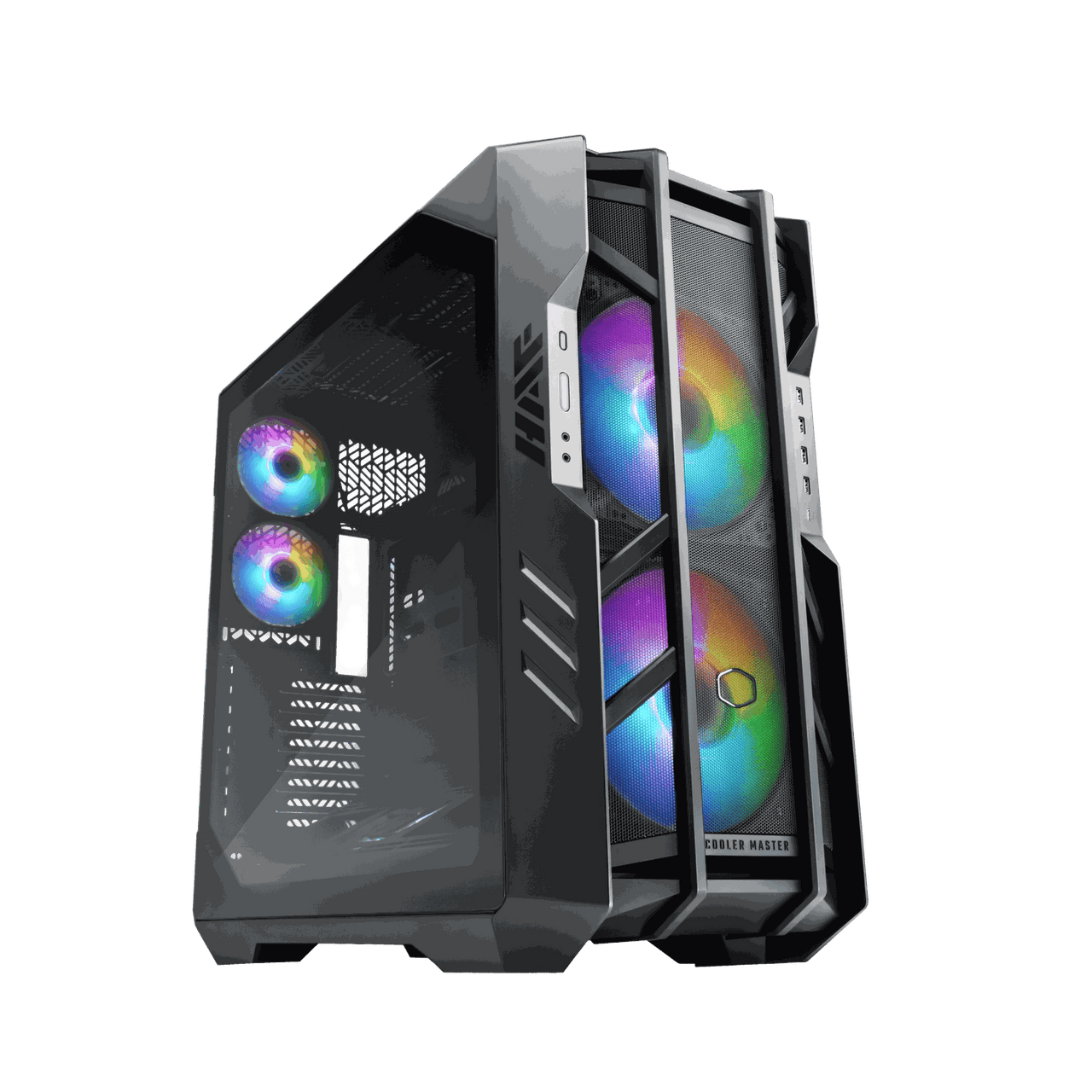 Cooler Master HAF 700 - Unparalleled Hardware & Cooling Capabilities - Mammoth Water Cooling Support - Exclusive Tool-Less Technology  - ARGB Gen2 ready with MasterPlus+ integration - H700-IGNN-S00
