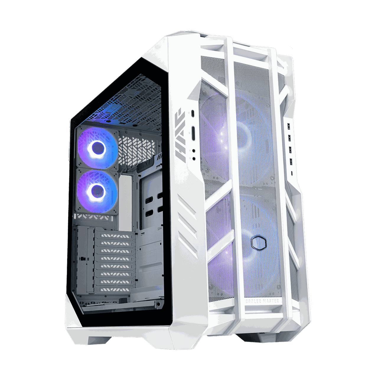 Cooler Master HAF 700 - Unparalleled Hardware & Cooling Capabilities - Mammoth Water Cooling Support - Exclusive Tool-Less Technology  - ARGB Gen2 ready with MasterPlus+ integration - H700-WGNN-S00