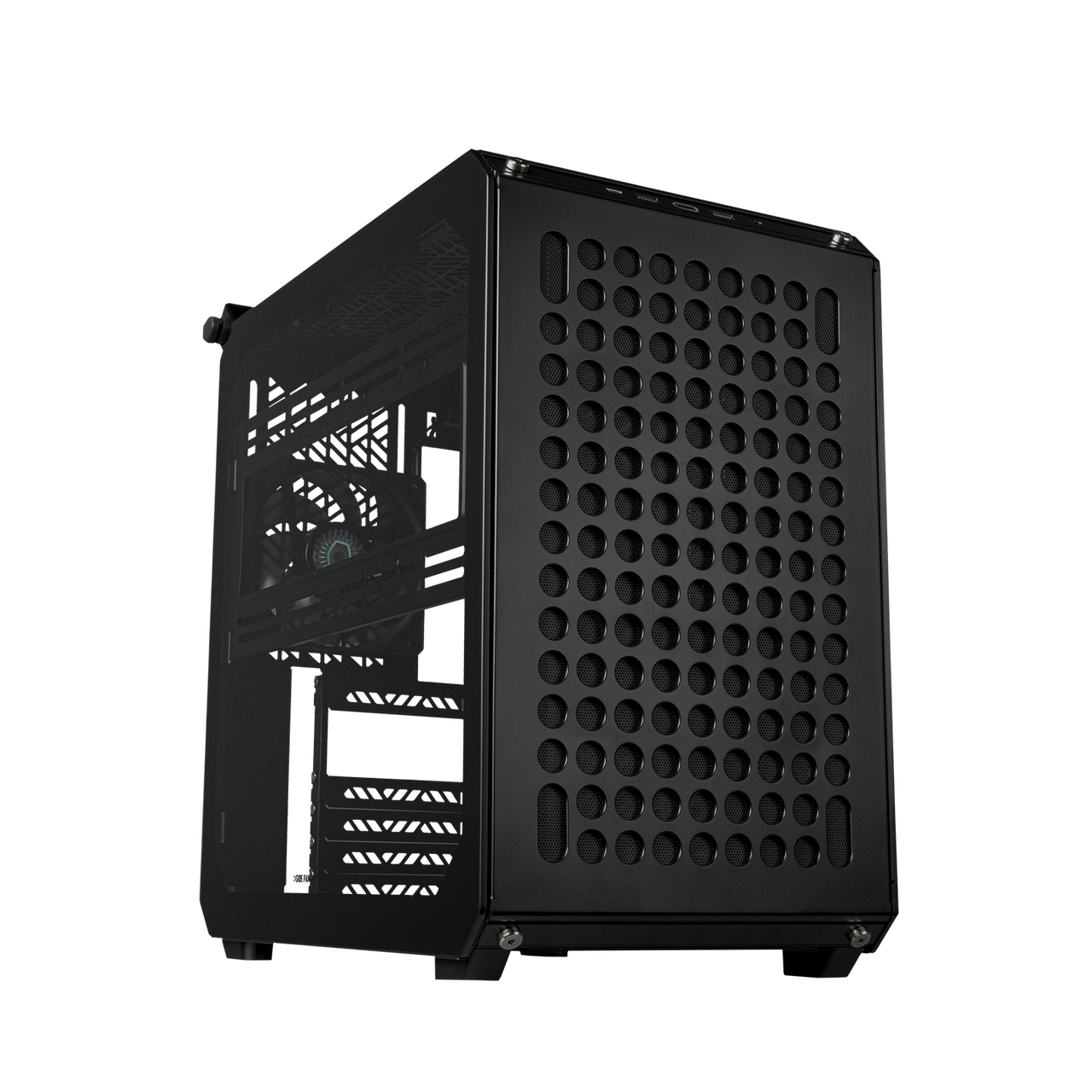 Cooler Master QUBE 500 Flatpack Black  - Flatpack Assembly - Fully Modular Design - Built-In Vertical GPU Mount - Full-Sized Specs, Pint-Sized Body - Highly Customizable - Q500-KGNN-S00