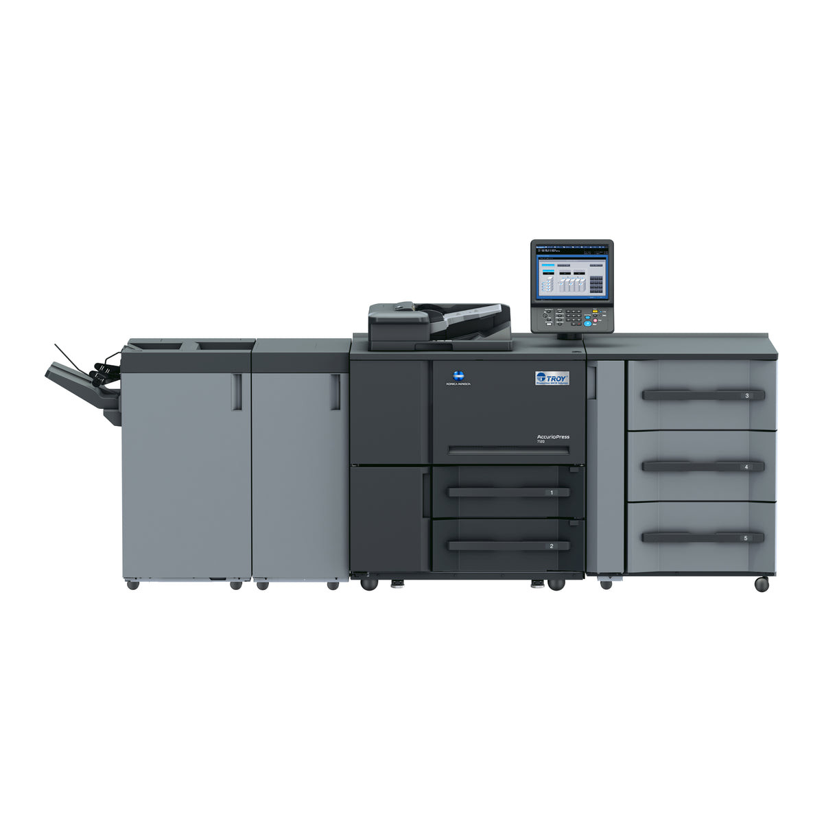 Troy 7120 MICR Accuriopress Printers, Up to 120 Impressions Per Minute - 01-06970-001