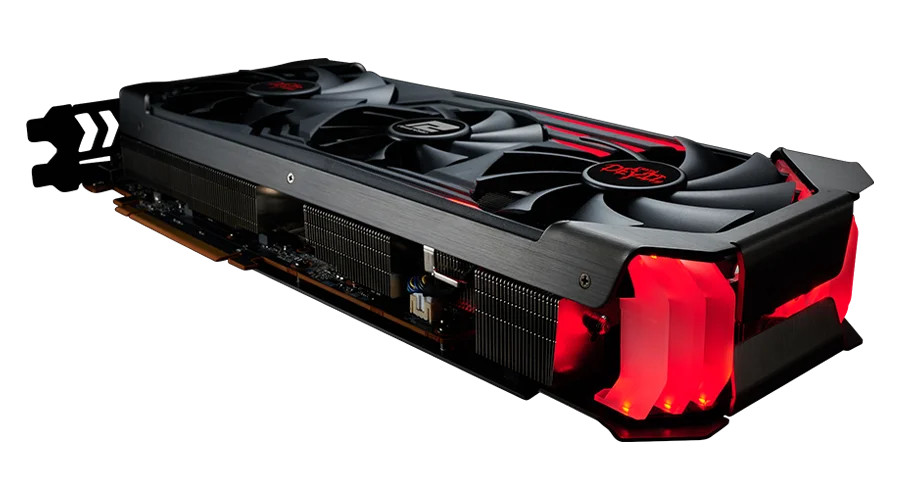 PowerColor Red Devil AMD Radeon RX 6700 XT 12GB GDDR6 - Radeon VR Ready Premium -  Radeon Chill - PCIe 4.0 Support - AMD RDNA 2 Architecture - AMD FreeSync Technology - HDMI 2.1 VRR - AXRX 6700XT 12GBD6-3DHE/OC