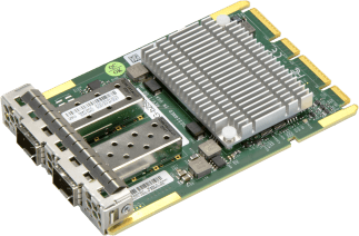Supermicro Advanced 25Gb Ethernet controller in Supermicro Advanced I/O Module (AIOM) - AOC-A25G-B2SB