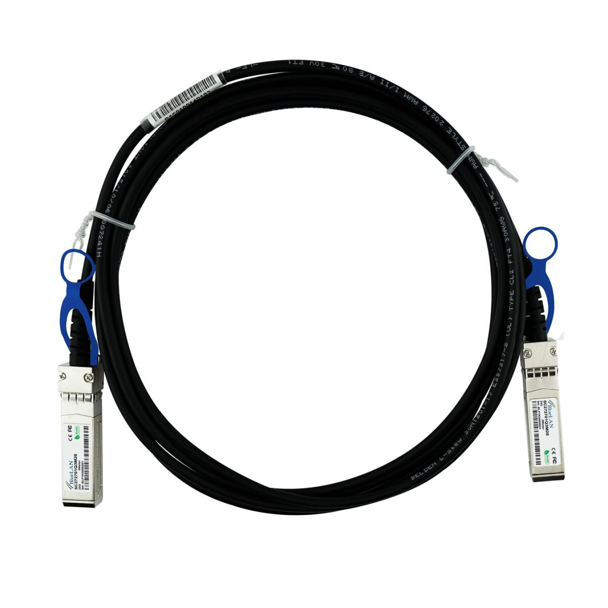Supermicro SFP28 Copper Cable - 0.5m 25GbE SFP28 to SFP28, Passive - High-Speed Connectivity - Short-Reach Connectivity - Passive Design - CBL-NTWK-0944-MS28C05M