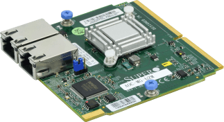 Supermicro Super I/O Module (SIOM) with Broadcom NetXtreme Ethernet Controller - AOC-MG-B2M