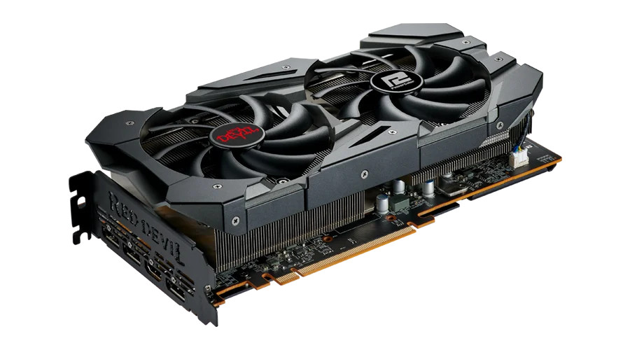 PowerColor Red Devil Radeon RX 5600 XT 6GB GDDR6 - Microsoft DirectX 12 - Radeon VR Ready Premium - Radeon FreeSync 2 HDR - PCIe 4.0 Support - AXRX 5600 XT 6GBD6-3DHE/OC