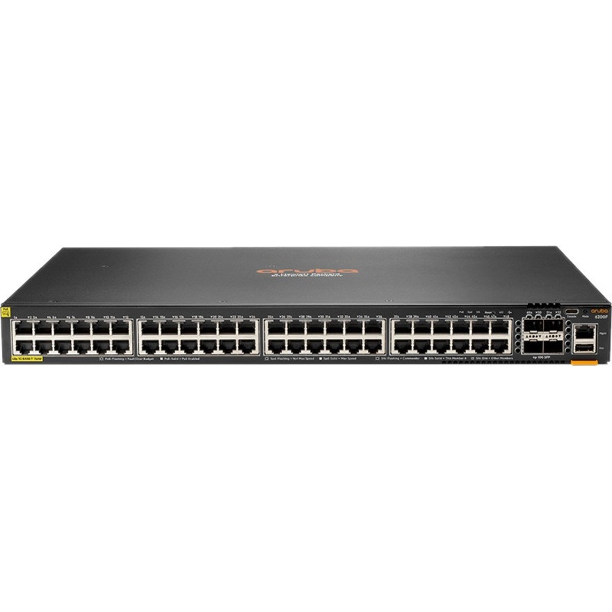 HPE 6200F 48G Class4 PoE 4SFP+ 740W Switch - JL728A#ABA