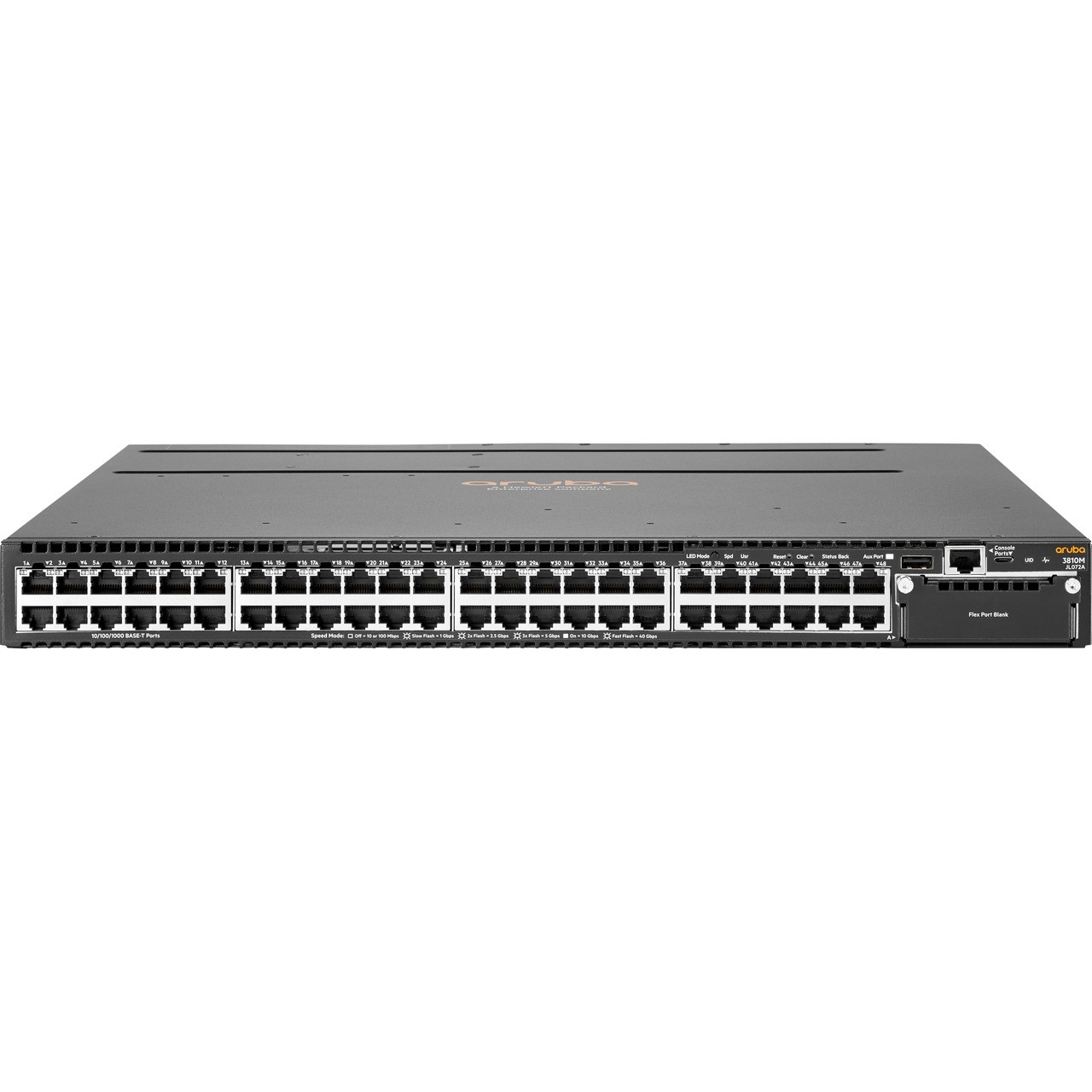HPE Aruba 3810M  48G 1-slot Switch - JL072A