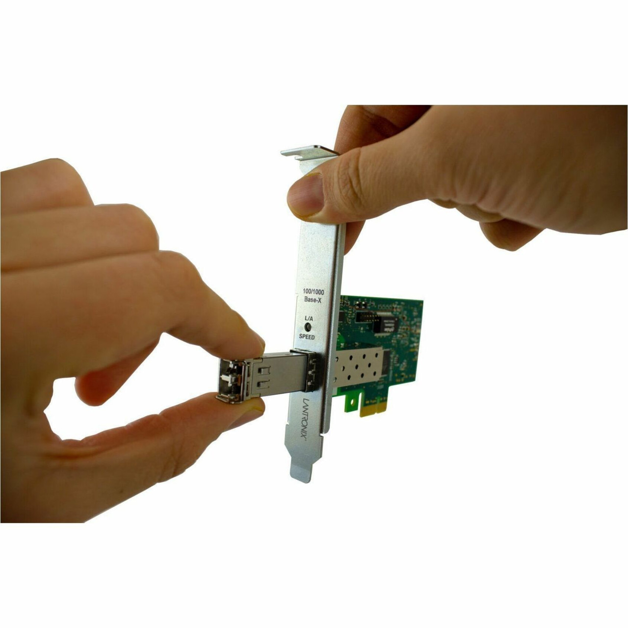 Transition PCIe Gigabit Ethernet Fiber Network Interface Cards 1000Base-SX - N-GXE-SFP-02