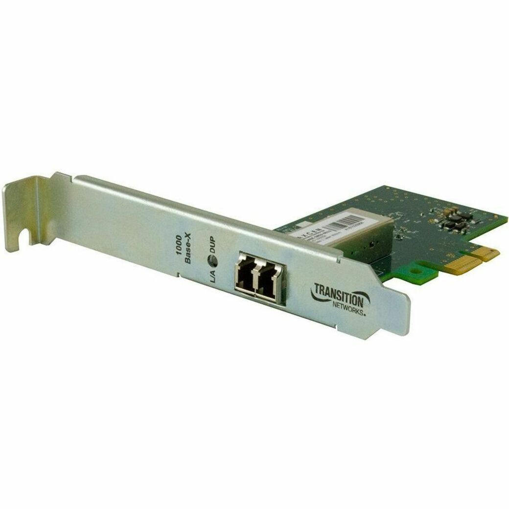 Transition PCIe Gigabit Ethernet Fiber Network Interface Cards 1000Base-SX - N-GXE-LC-02