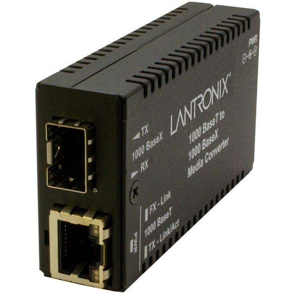Lantronix M/GE-T-SFP-01 Transceiver/Media Converter - M/GE-T-SFP-01-NA