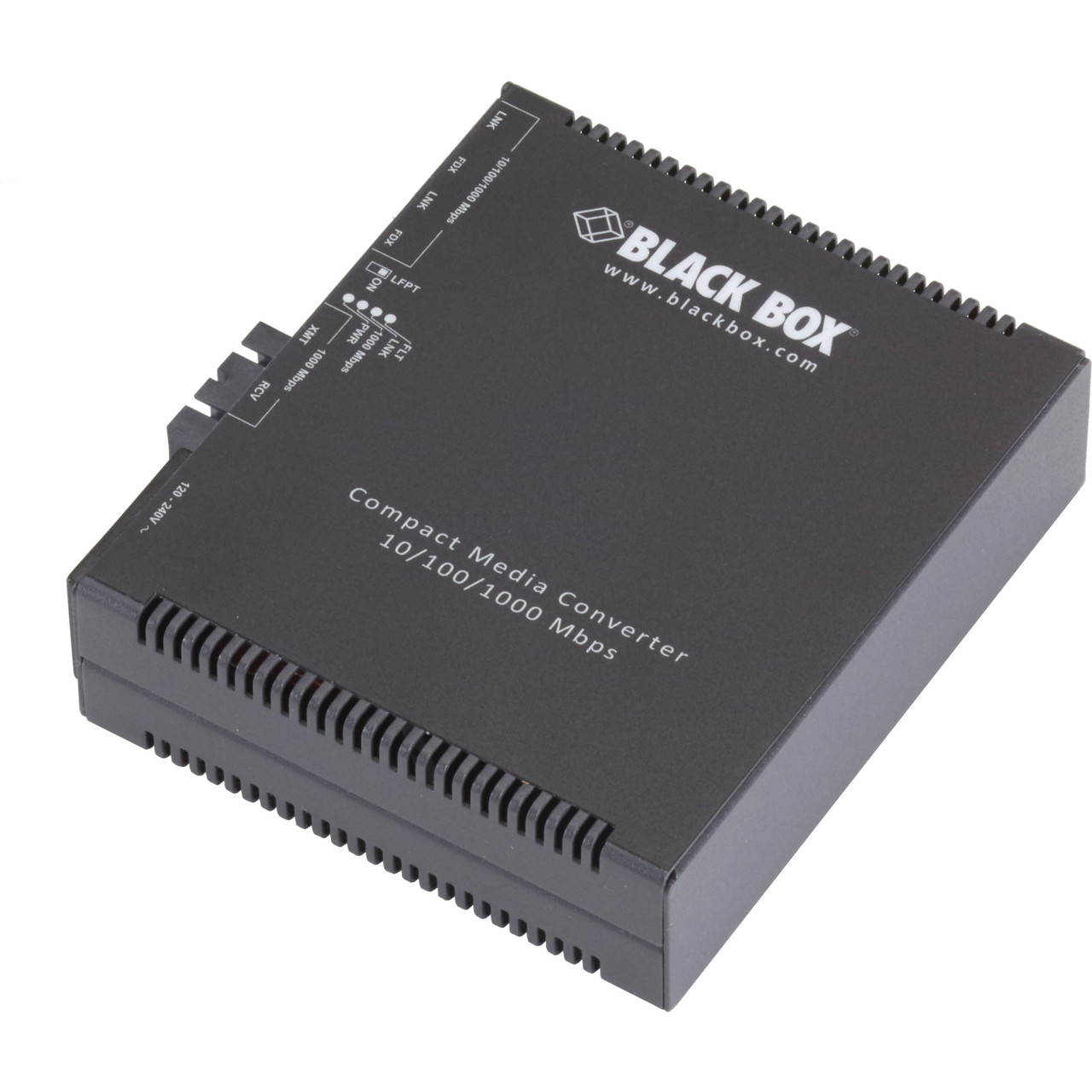 Blackbox Compact Media Converter Gigabit Ethernet Single Mode 1310nm 10km SC - LGC5152A