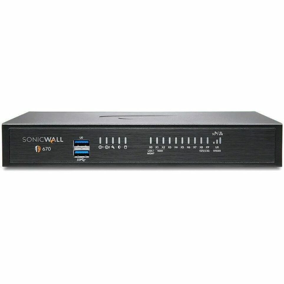 Sonicwall TZ670 Network Security/Firewall Appliance - 03-SSC-3028