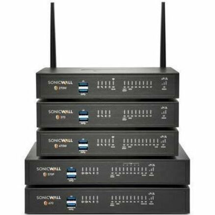 Sonicwall TZ470W Network Security/Firewall Appliance - 03-SSC-3016