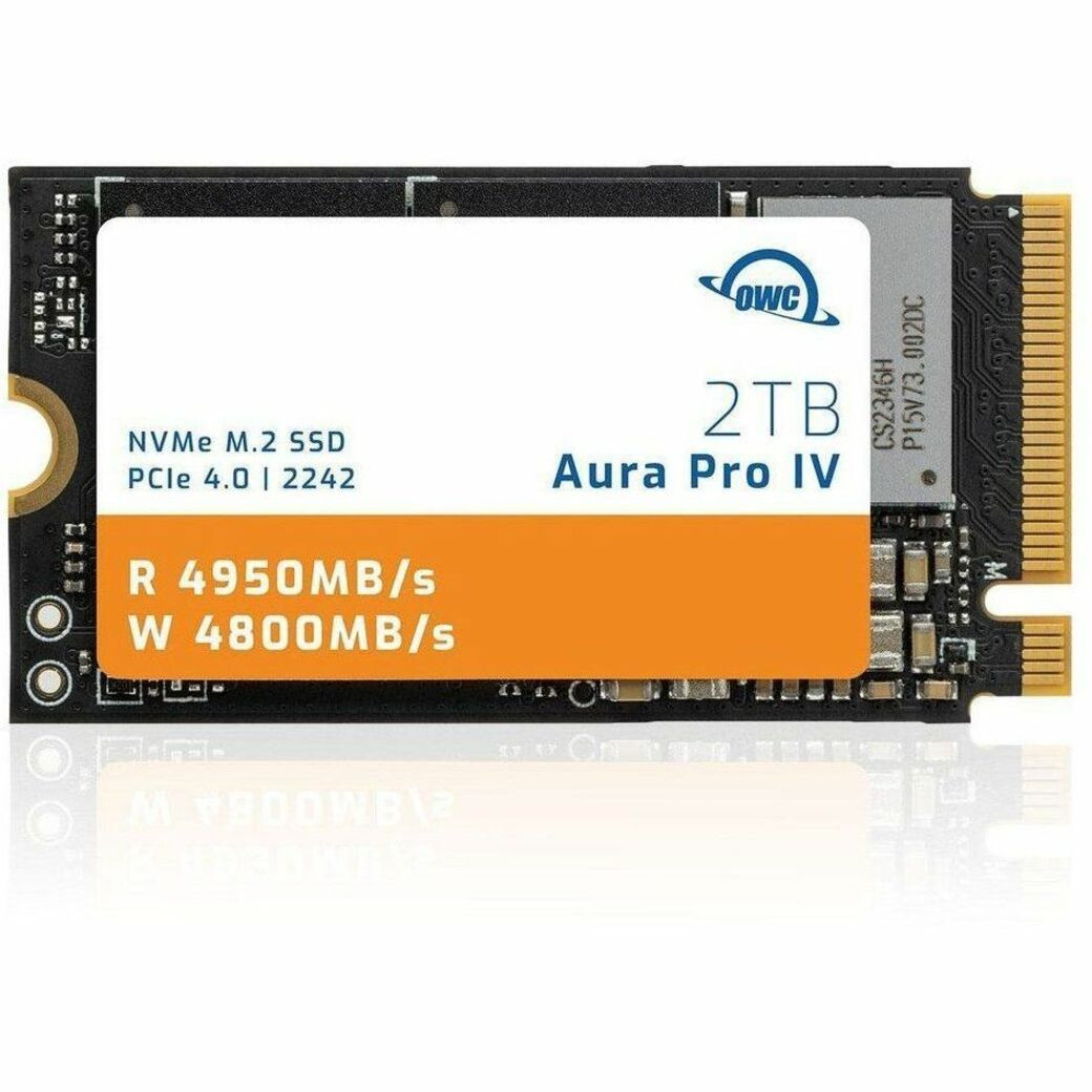 OWC 2TB Aura Pro IV PCIe 4.0 NVMe M.2 2242 SSD - OWCSP4P4T1AT02