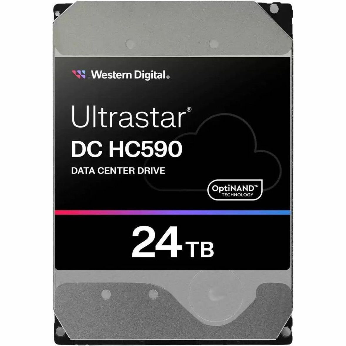 Western Digital Ultrastar DC HC500 0F65684 24 TB Hard Drive - 3.5" Internal - SATA (SATA/600) - Conventional Magnetic Recording (CMR) Method - 0F65684