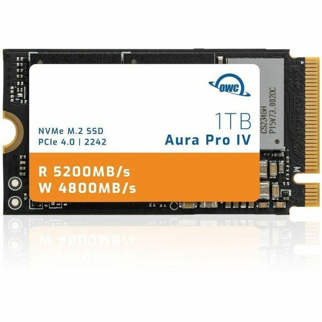 OWC 1TB Aura Pro IV PCIe 4.0 NVMe M.2 2242 SSD - OWCSP4P4T2PT01