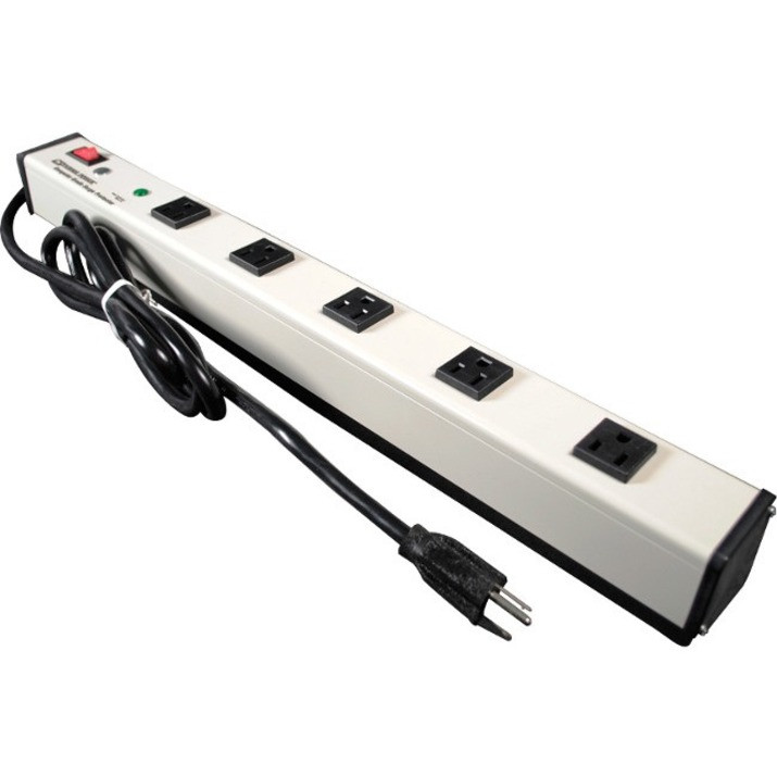 Wiremold Perma Power 5-Outlet Surge Supressor/Protector - M5BZ