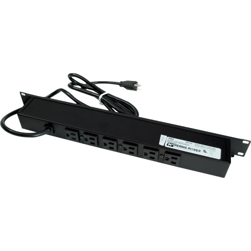 Wiremold Perma Power 6-Outlet Surge Supressor/Protector - R5BZX