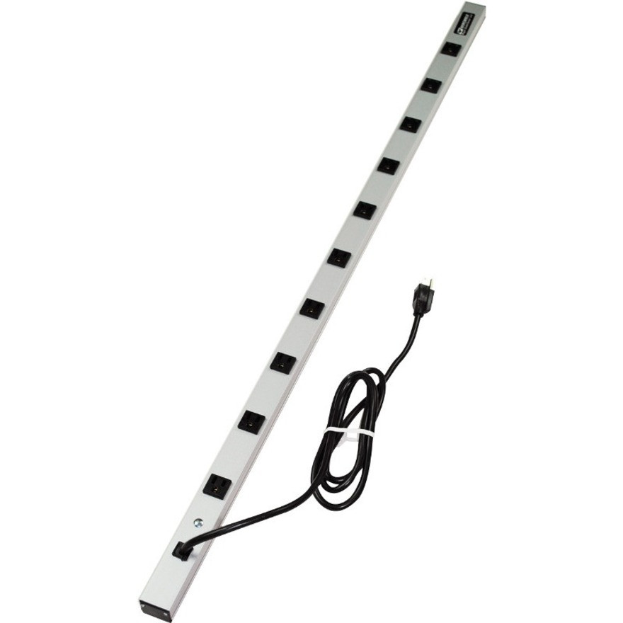 Wiremold CabinetMATE 10-Outlet Surge Suppressor/Protector - 4810BDS