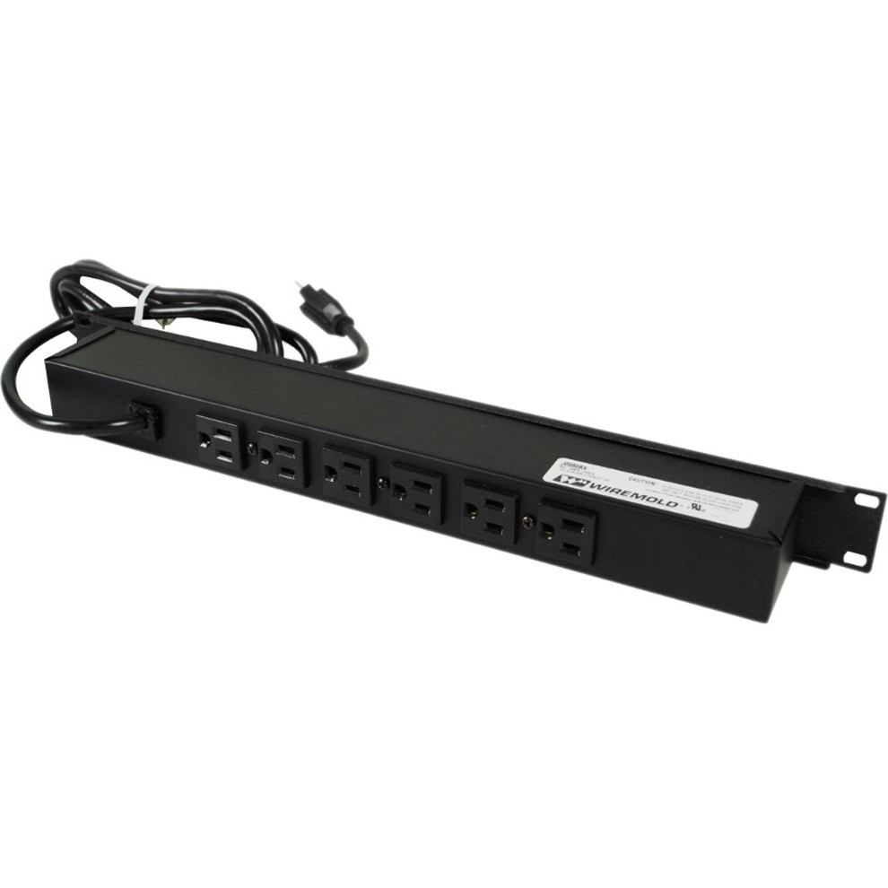 Wiremold 6-Outlet Power Strip - J06B2BX