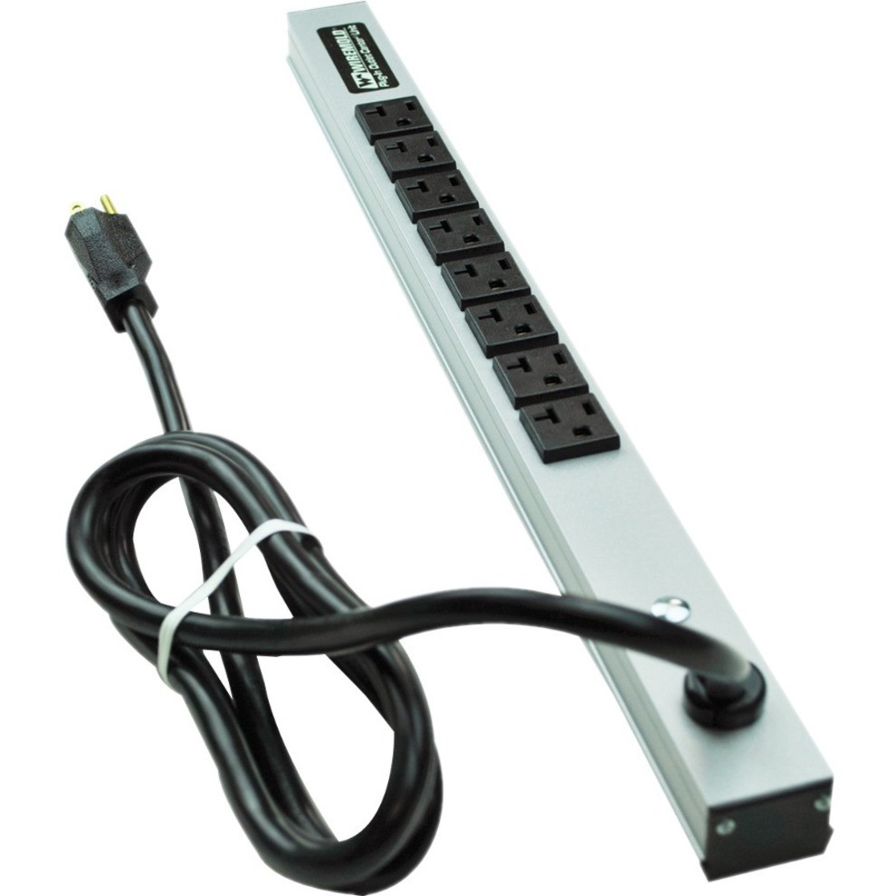 Wiremold CabinetMATE 8-Outlet Power Strip - 2008ULBC20R