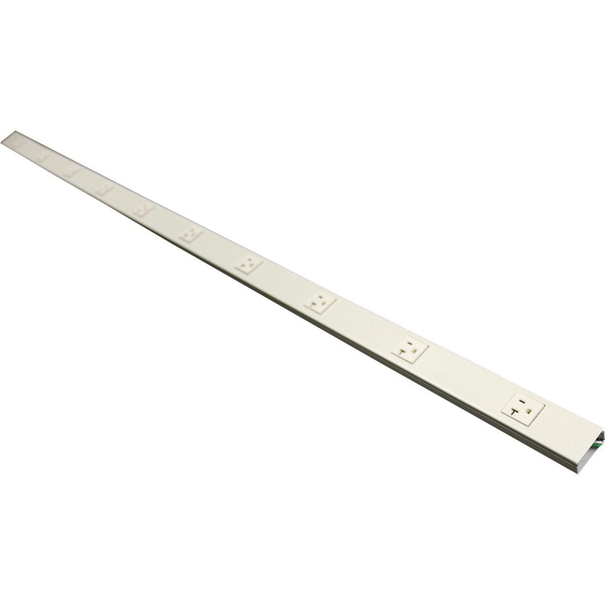 Wiremold Plugmold 2400PM 12-Outlet Power Strip - V24GB606