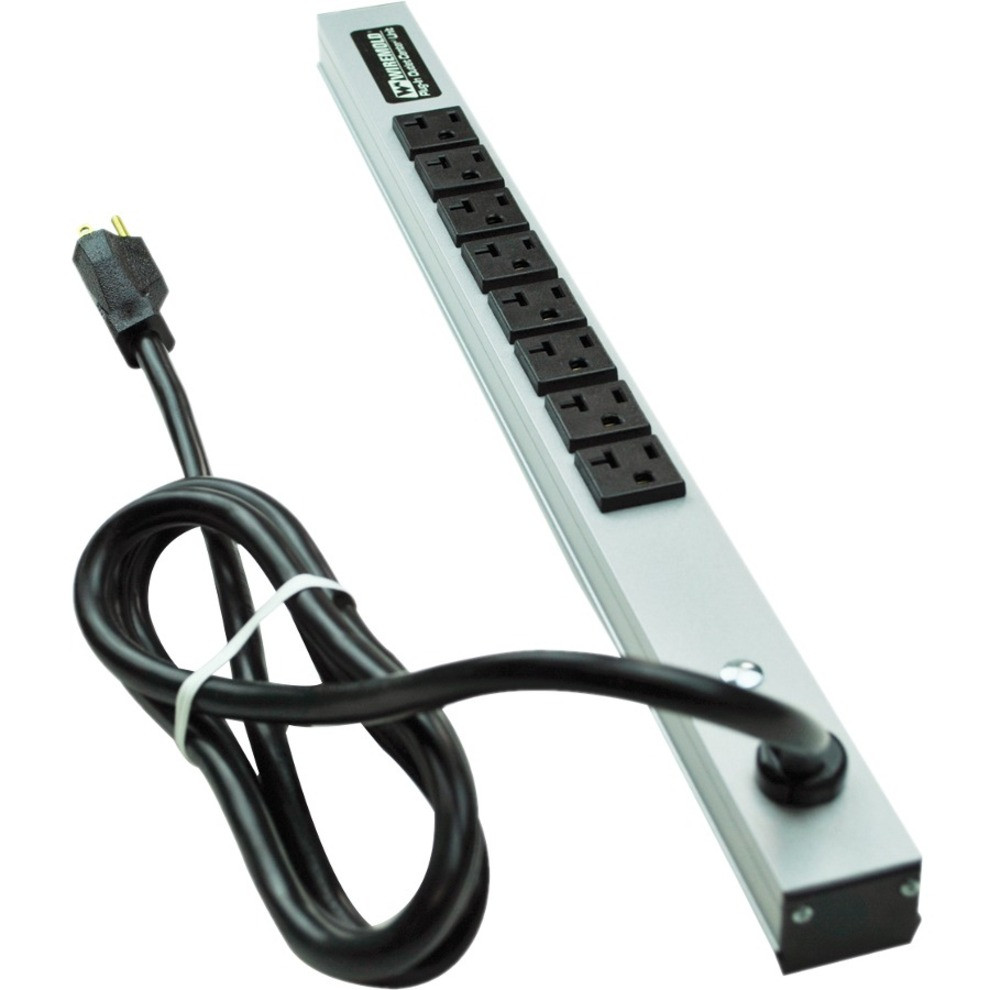 Wiremold CabinetMATE 8-Outlet Power Strip - 2008ULBD20R