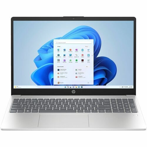 HP 15-fd0000 15-fd0131wm 15.6" Notebook - Full HD - Intel Core i3 i3-N305 - 8 GB - 256 GB SSD - Natural Silver - 9C9A2UA#ABA