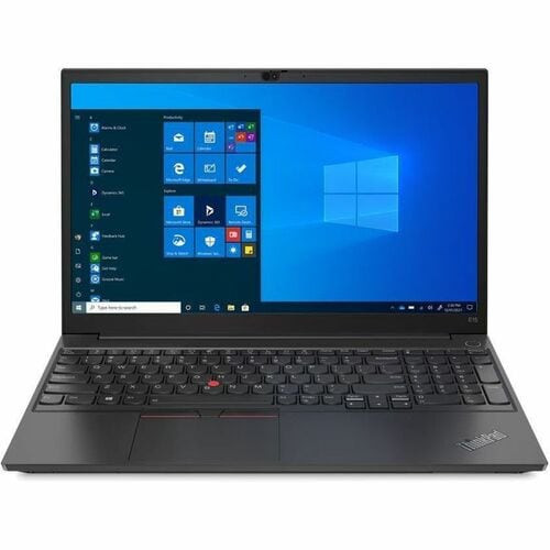 Lenovo ThinkPad E15 G3 20YG003DUS 15.6" Notebook - Full HD - 1920 x 1080 - AMD Ryzen 7 5700U Octa-core (8 Core) 1.80 GHz - 8 GB Total RAM - 256 GB SSD - Black - AMD  Chip - Windows 10 Pro - 20YG003DUS