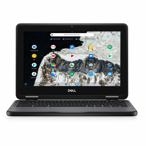 Dell  Chromebook 3000 3100 11.6" Touchscreen Convertible 2 in 1 Chromebook - HD - 1366 x 768 - Intel Celeron N4000 Dual-core (2 Core) 1.10 GHz - 4 GB Total RAM - 4 GB On-board Memory - NRCK2