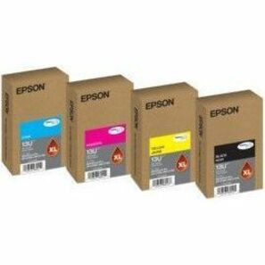 Epson DURABrite Pro T13U Original High Yield Inkjet Ink Cartridge - Yellow Pack - T13U420