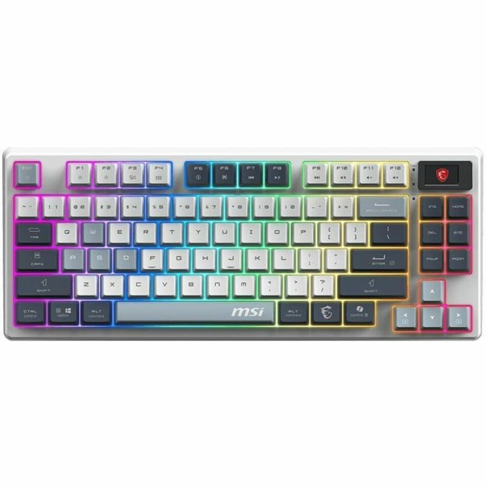MSI FORGE GK600 TKL Tri-Mode Wireless Keyboard - FORGEGK600B