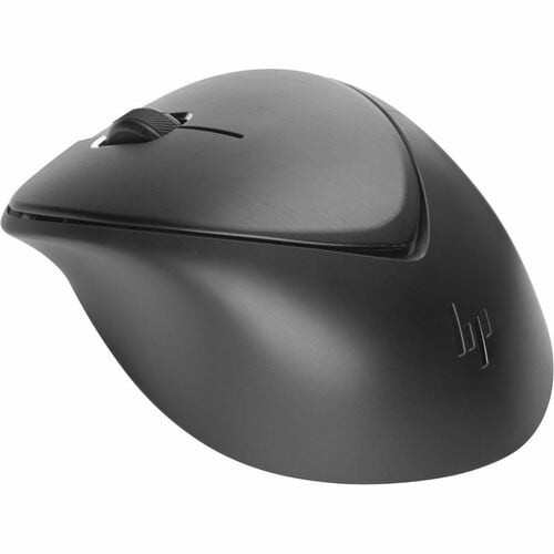 HP Wireless Premium Mouse - Laser - Wireless - Radio Frequency - Black - USB - 1600 dpi - Scroll Wheel - 3 Button(s) - Symmetrical - 1JR31UT#ABA
