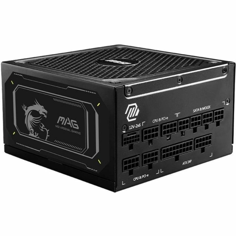 MSI MAG 1000W Power Supply - MAGA1000GLPCIE5II