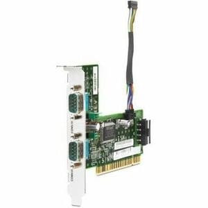 HPE 2-Port Powered Serial Card - Plug-in Card - PCI - PC - 2 x Number of Serial Ports External - KH887AA