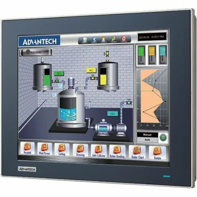 Advantech FPM-715-R9AE 15" Class LED Touchscreen Monitor - FPM-715-R9AE