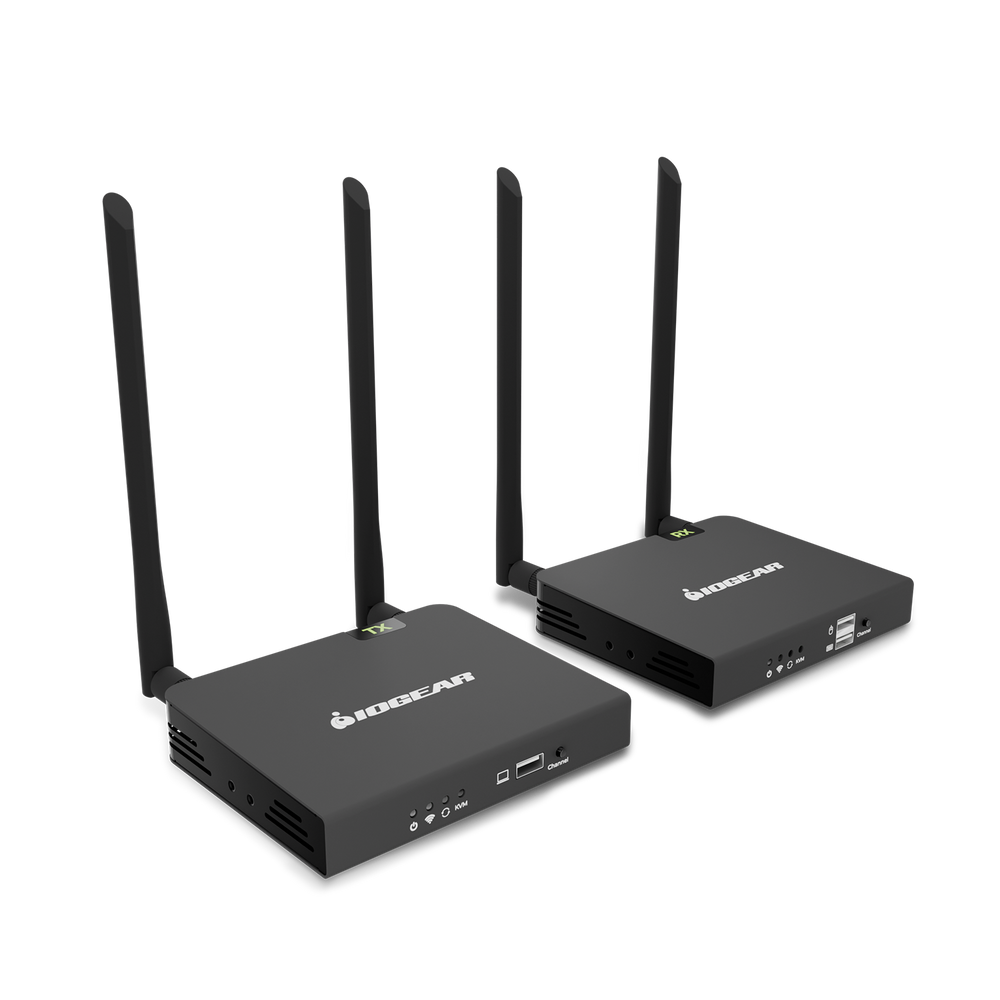 IOGEAR Wireless 4K HDMI Video Extension Kit with Keyboard and Mouse Control - GW4K60KIT