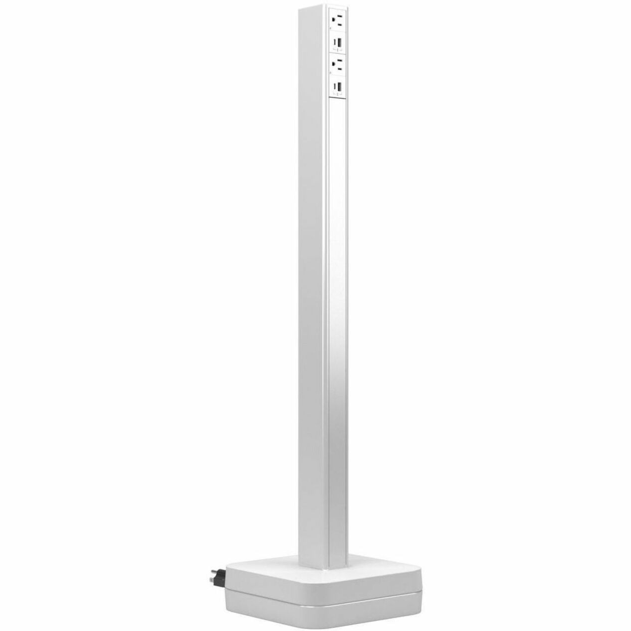 Wiremold Dash Series Power Tower - White - P4HUHUWH